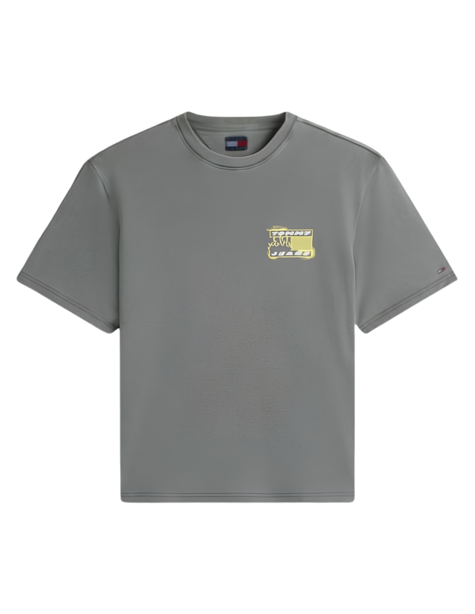 Playera Tommy Jeans cuello redondo para hombre