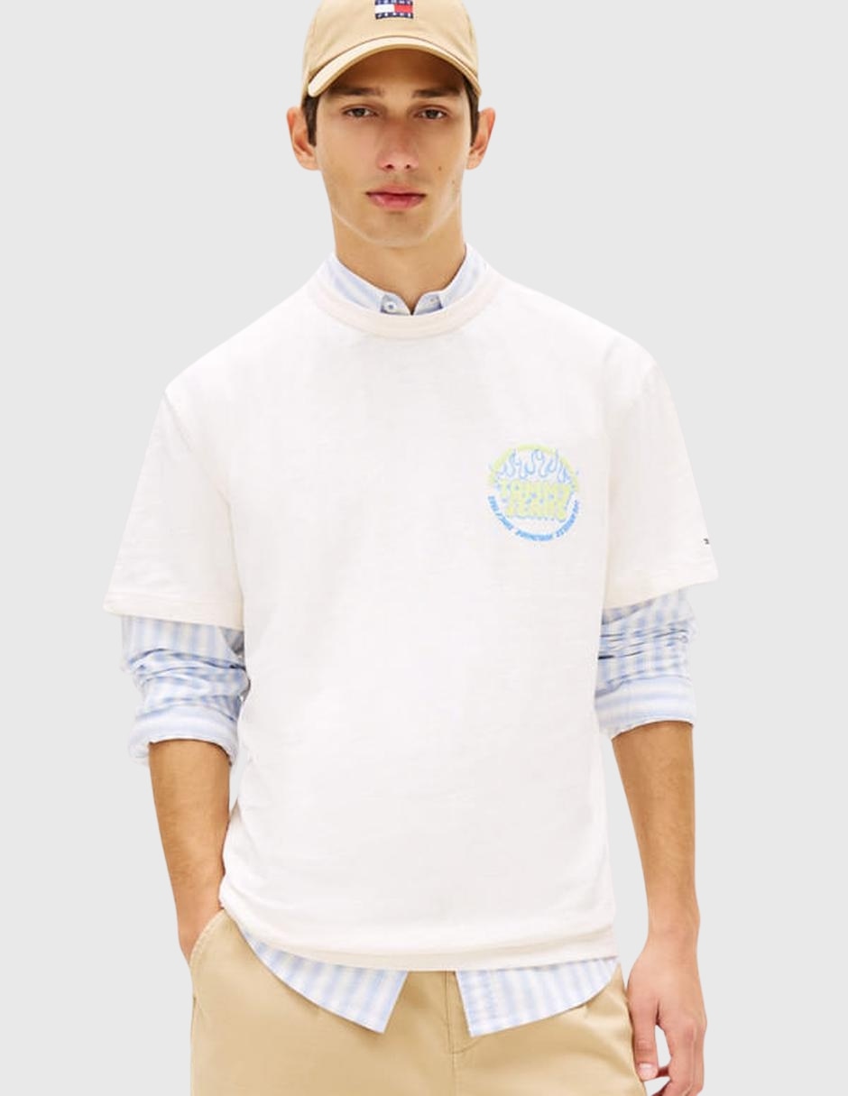 Playera cuello redondo para hombre 2