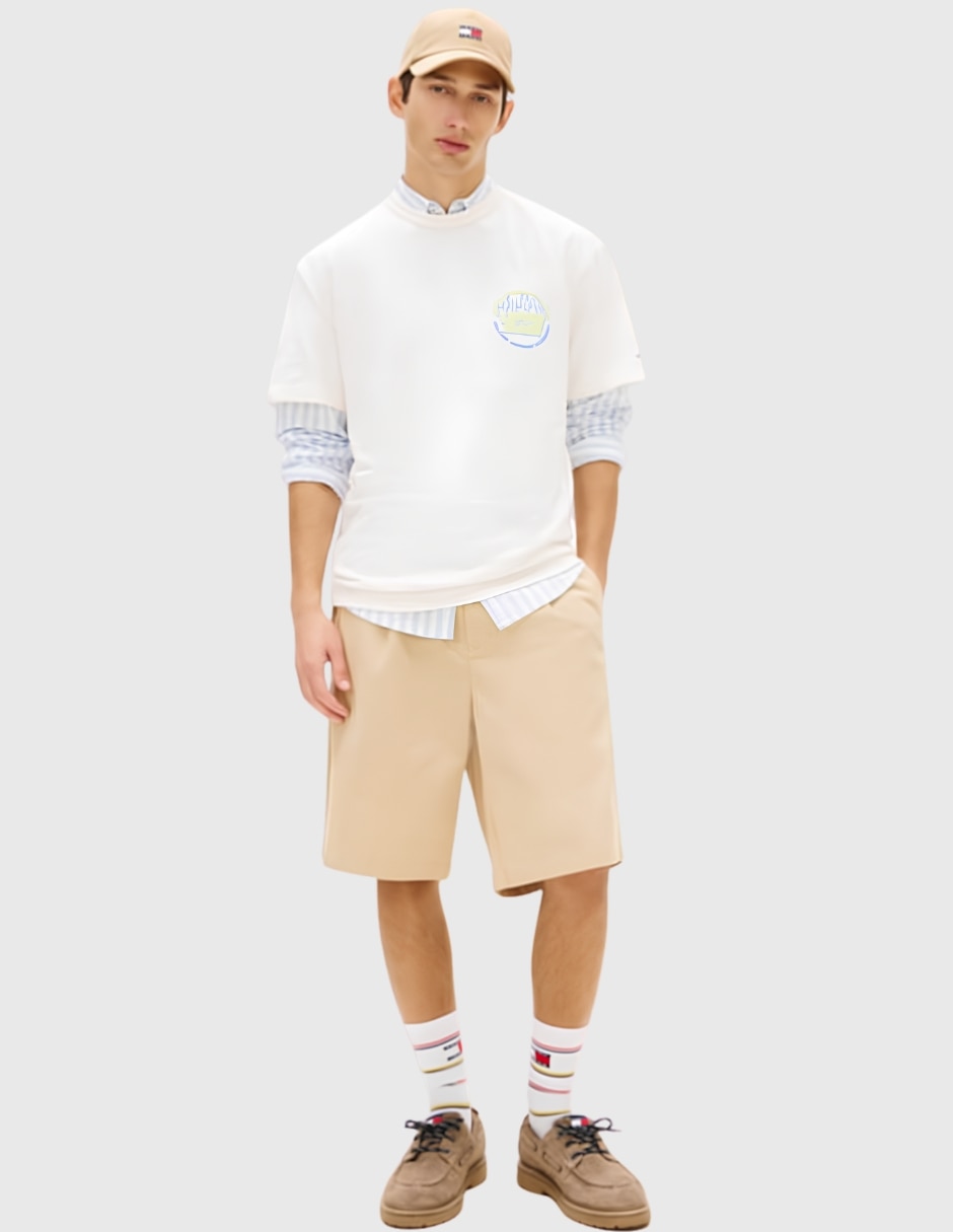 Playera cuello redondo para hombre 3