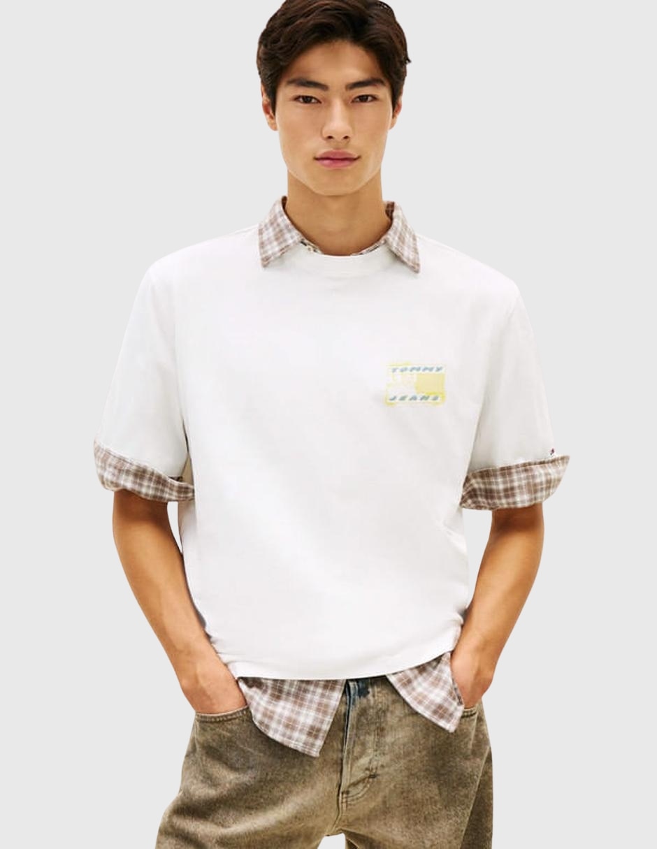 Playera cuello redondo para hombre 2