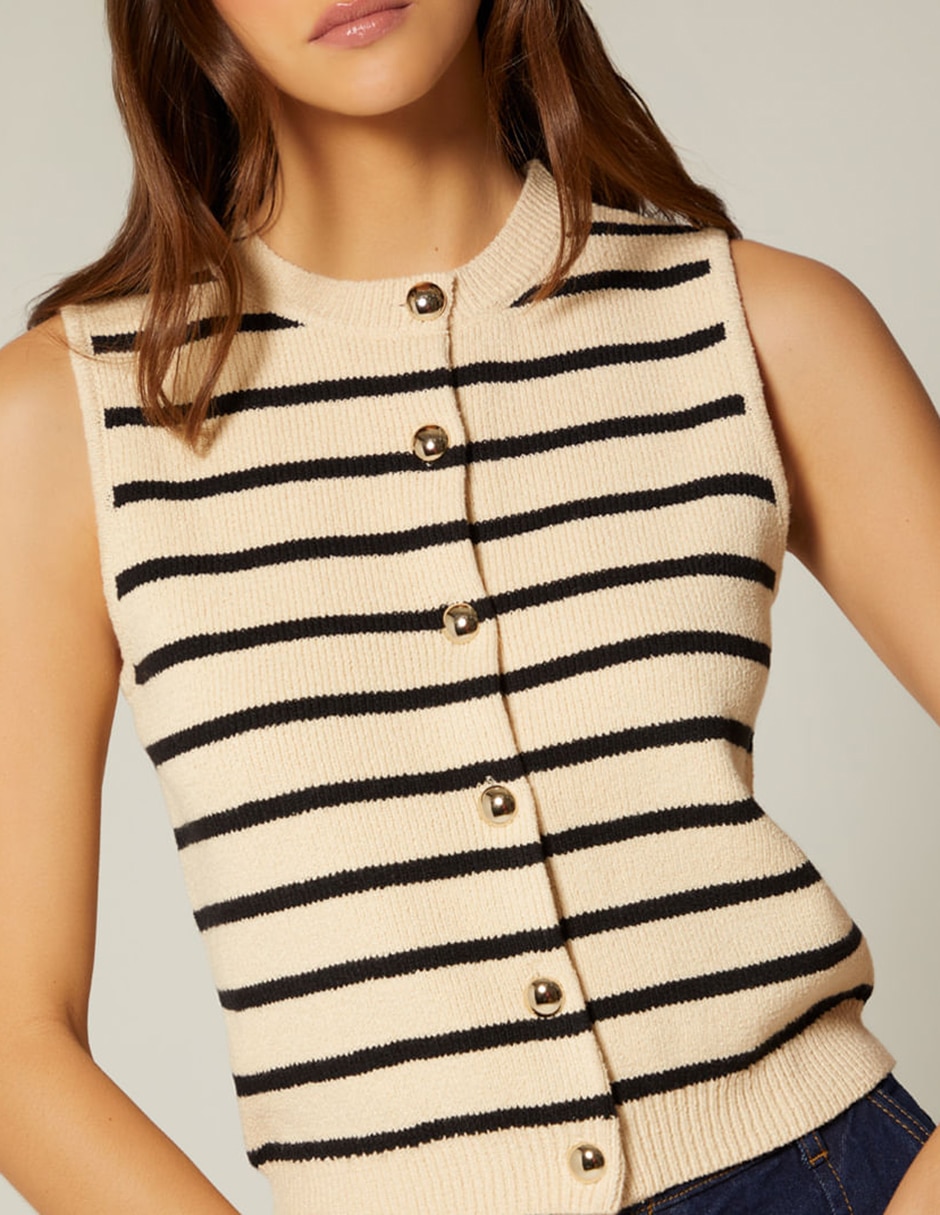 Chaleco studio f para mujer