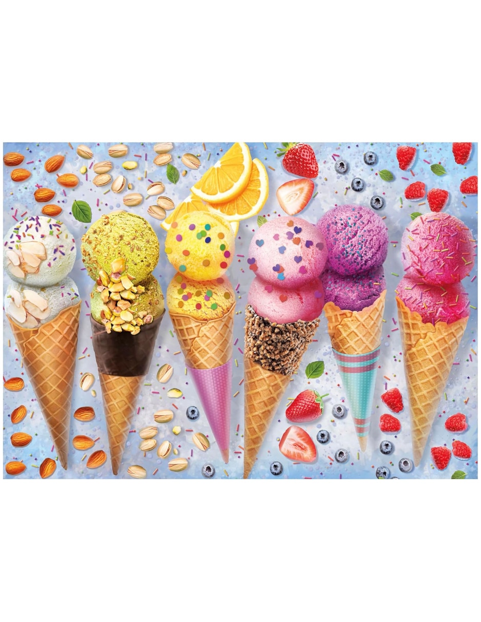 Rompecabezas Postres Helados Educa 500 piezas