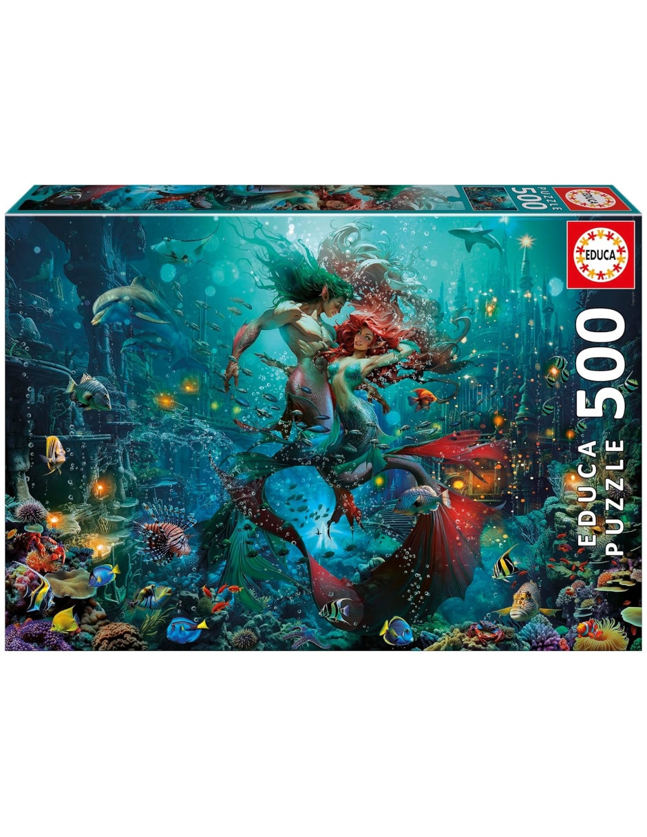 Rompecabezas Mar Atlantis Educa 500 piezas