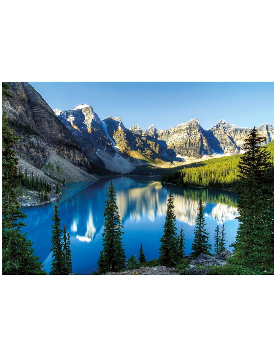 Rompecabezas Lago Azul Lago En Alberta Educa 500 piezas