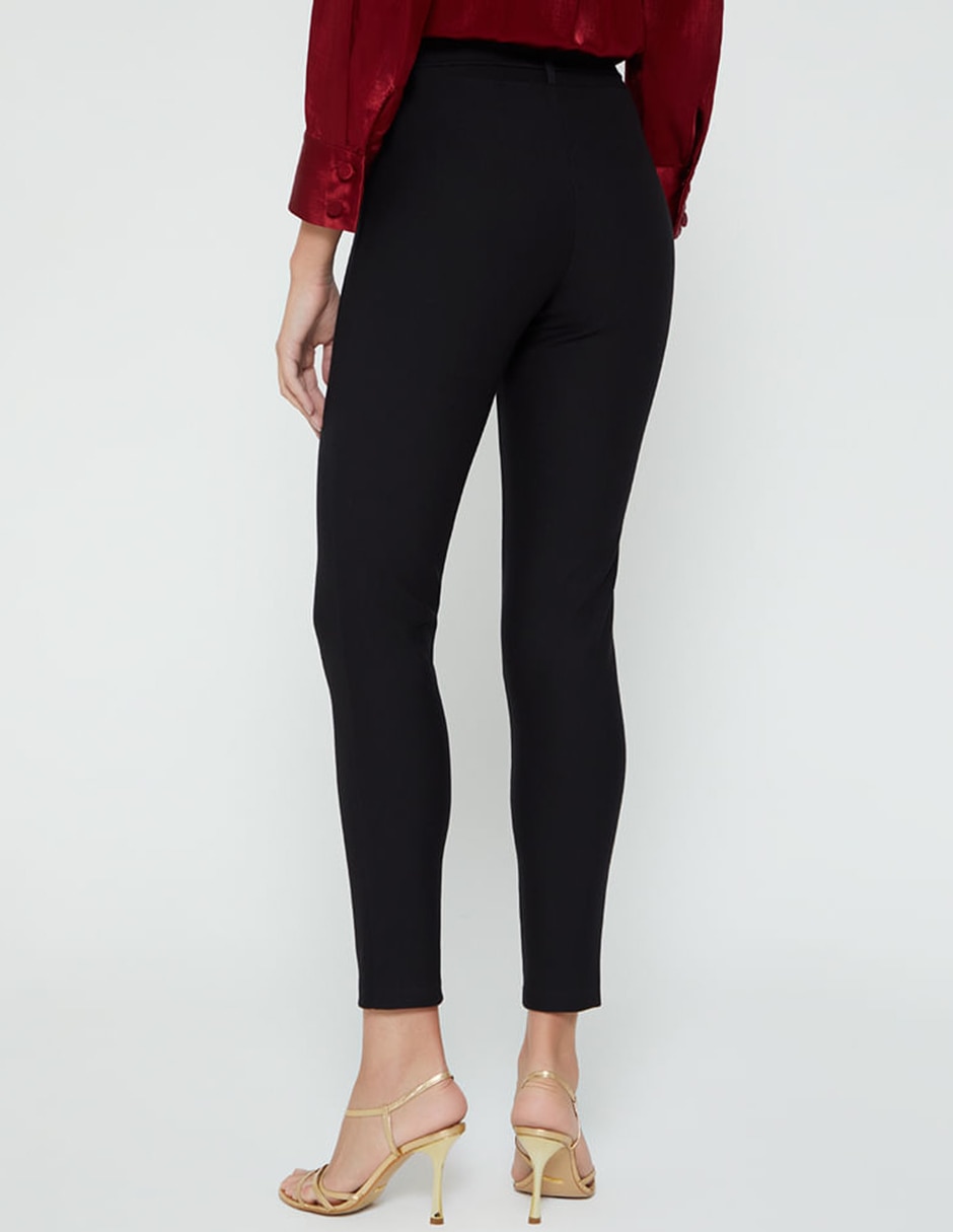 Legging studio f a la cintura alta con elástico para mujer