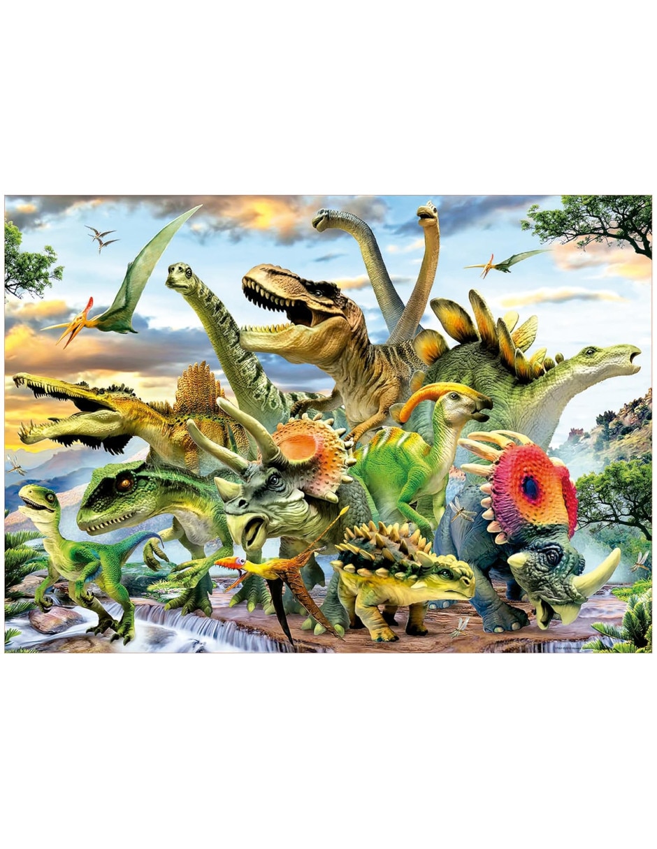 Rompecabezas Dinosaurios prehistóricos Educa 500 piezas