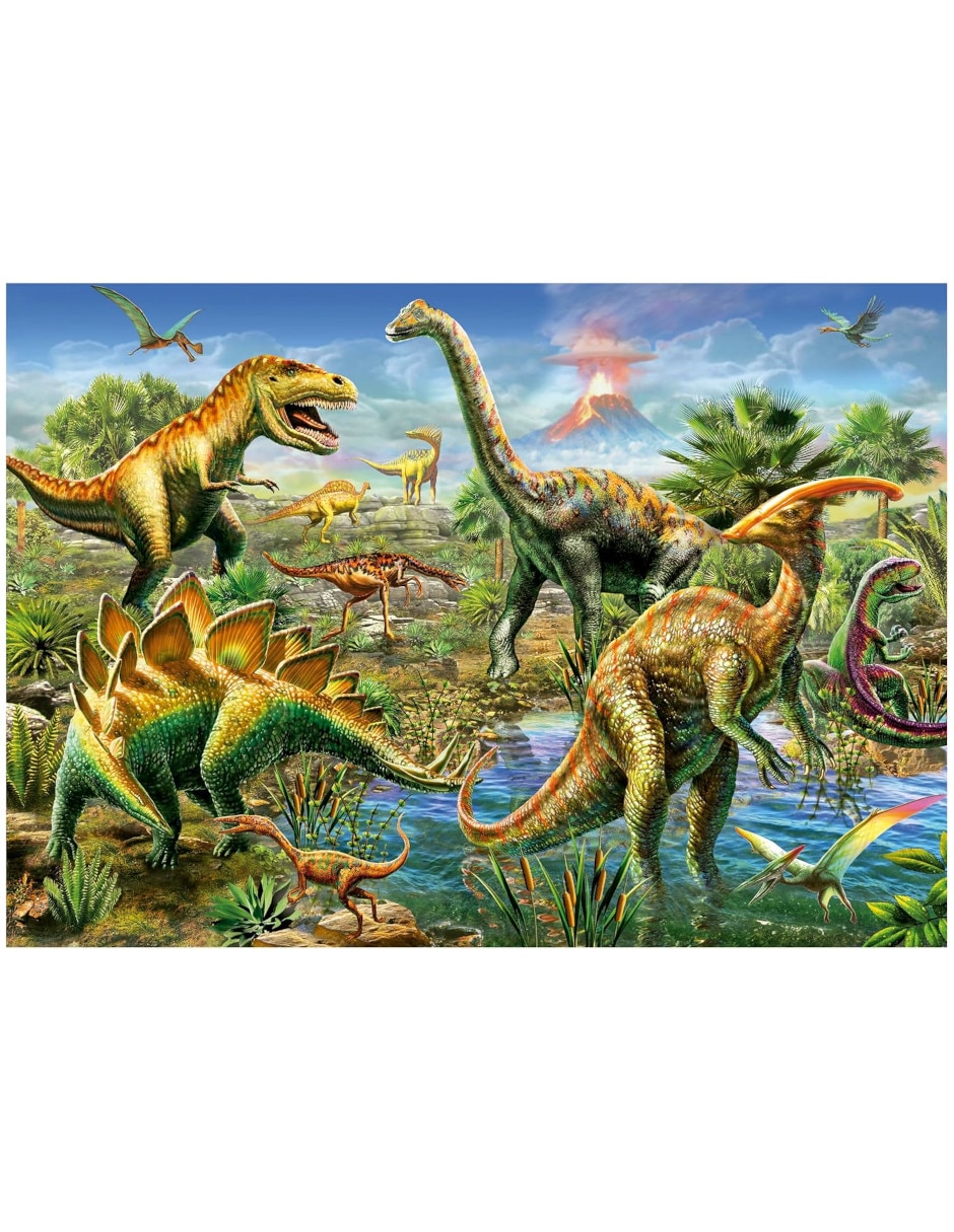 Rompecabezas Jurassic world Patio Jurasico Educa 500 piezas