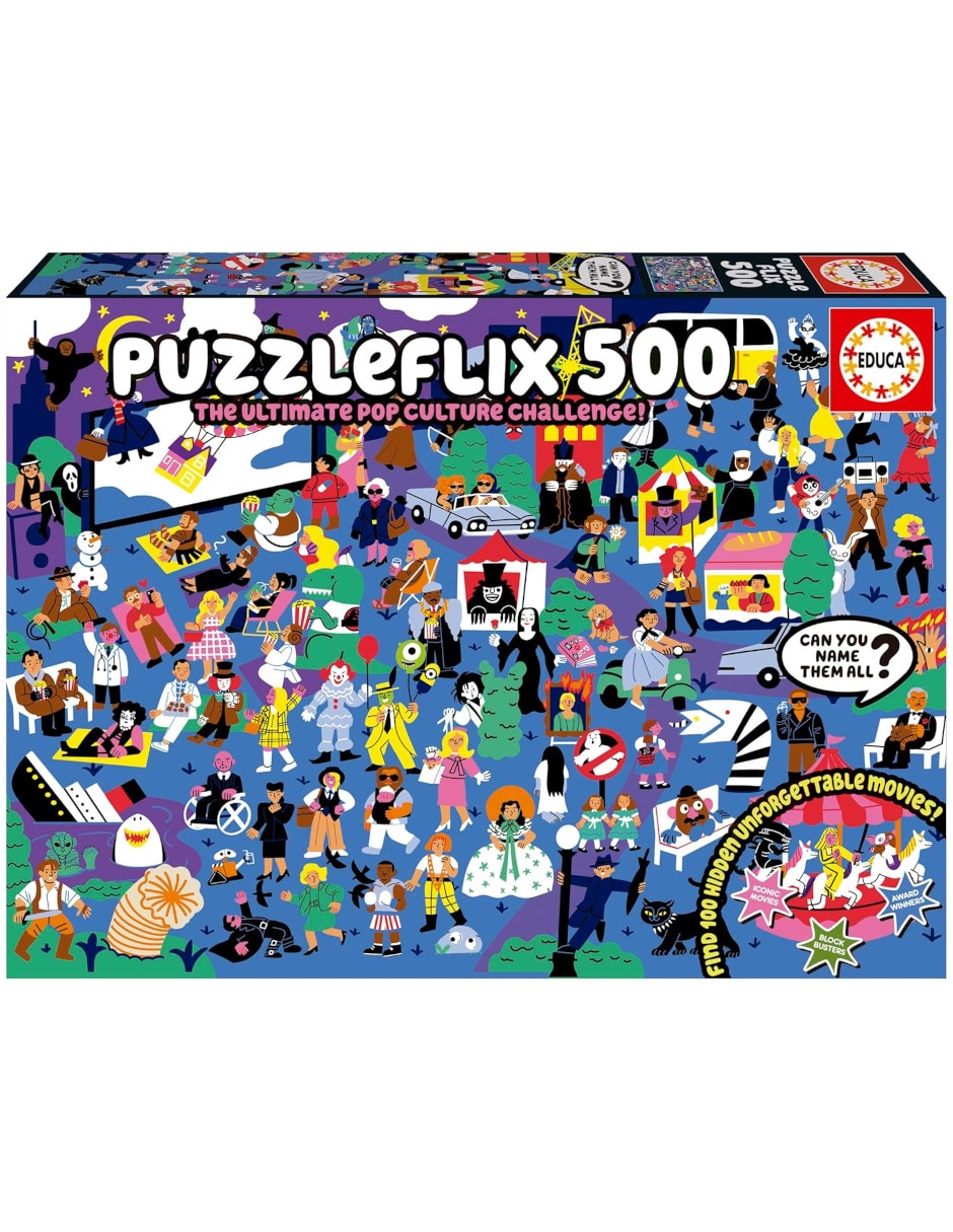 Rompecabezas Artistas Modernos Puzzleflix Educa 500 piezas