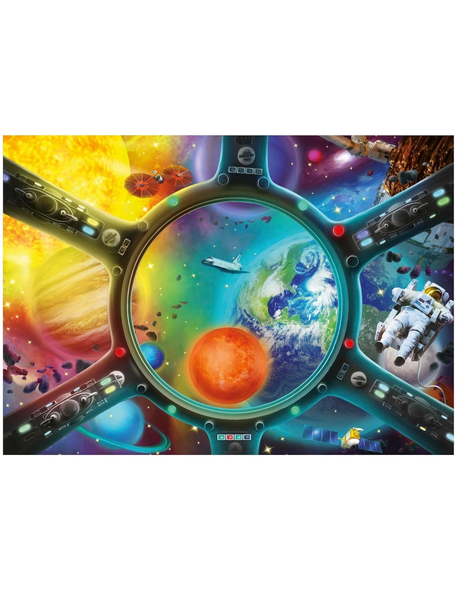Rompecabezas El espacio Paseo Espacial Educa 500 piezas