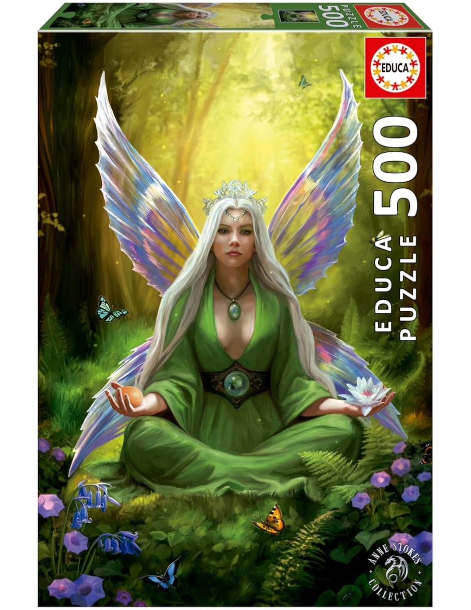 Rompecabezas Artistas Modernos Emperatriz Anne Stokes Educa 500 piezas