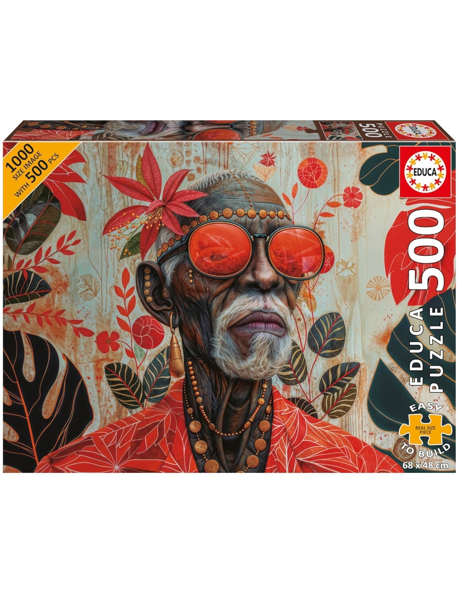 Rompecabezas Artistas Modernos Plus Guardian Tropicos Educa 500 piezas