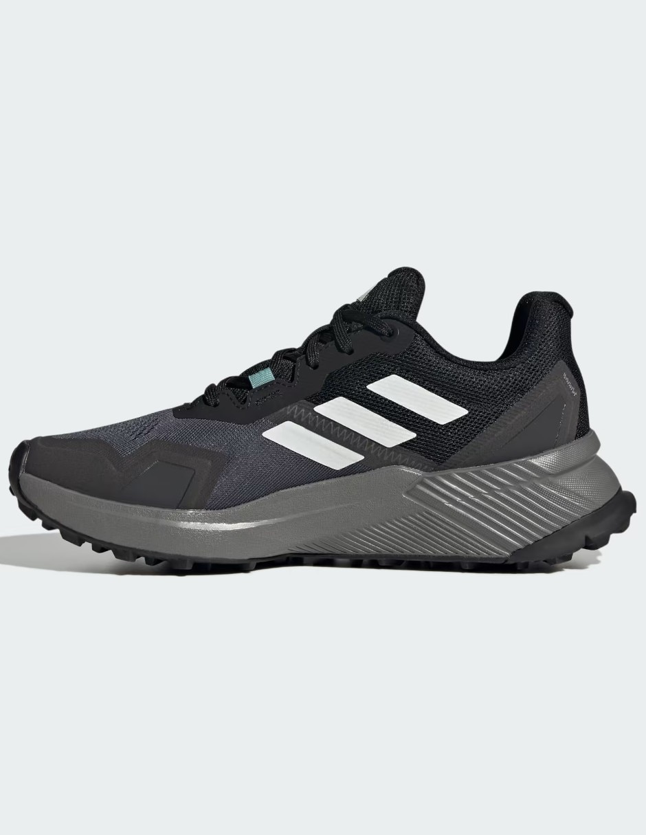 Tenis de piel Adidas terrex soulstride de mujer para montañismo y senderismo
