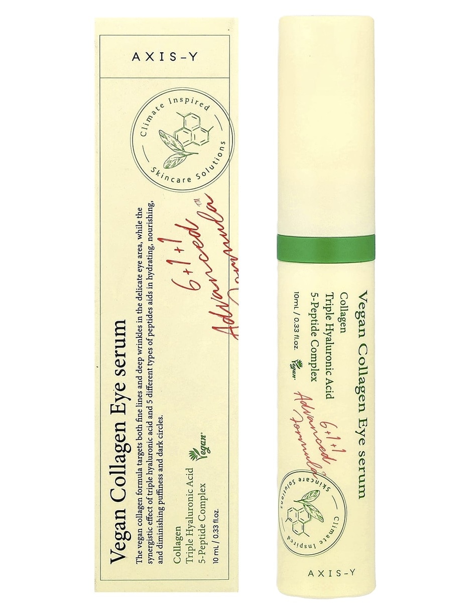 Sérum contorno de ojos roll on de colageno vegetal Axis-Y todo tipo de piel