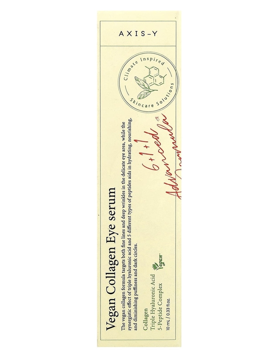 Sérum contorno de ojos roll on de colageno vegetal Axis-Y todo tipo de piel