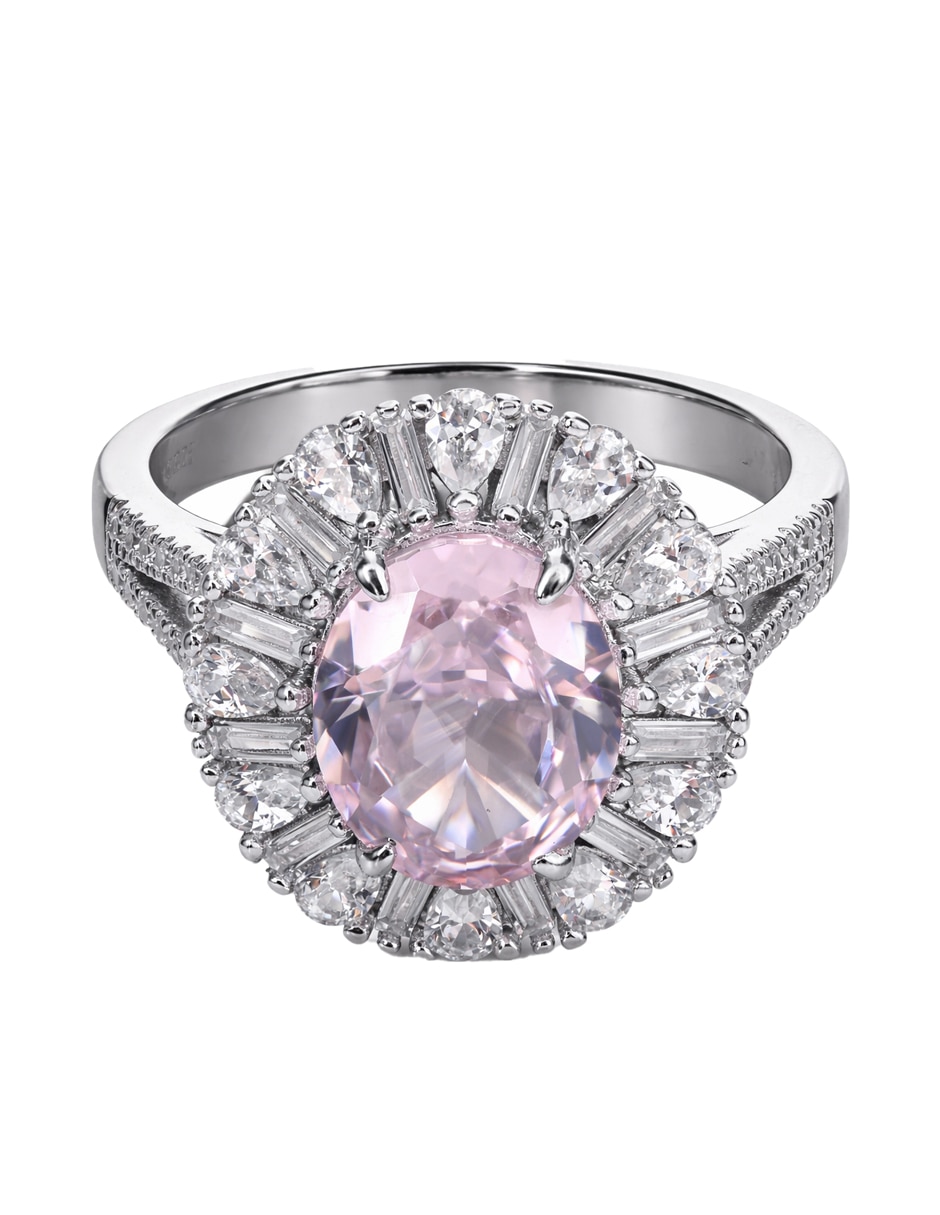 Anillo gladkova joyería p 925 de plata zirconia brillante