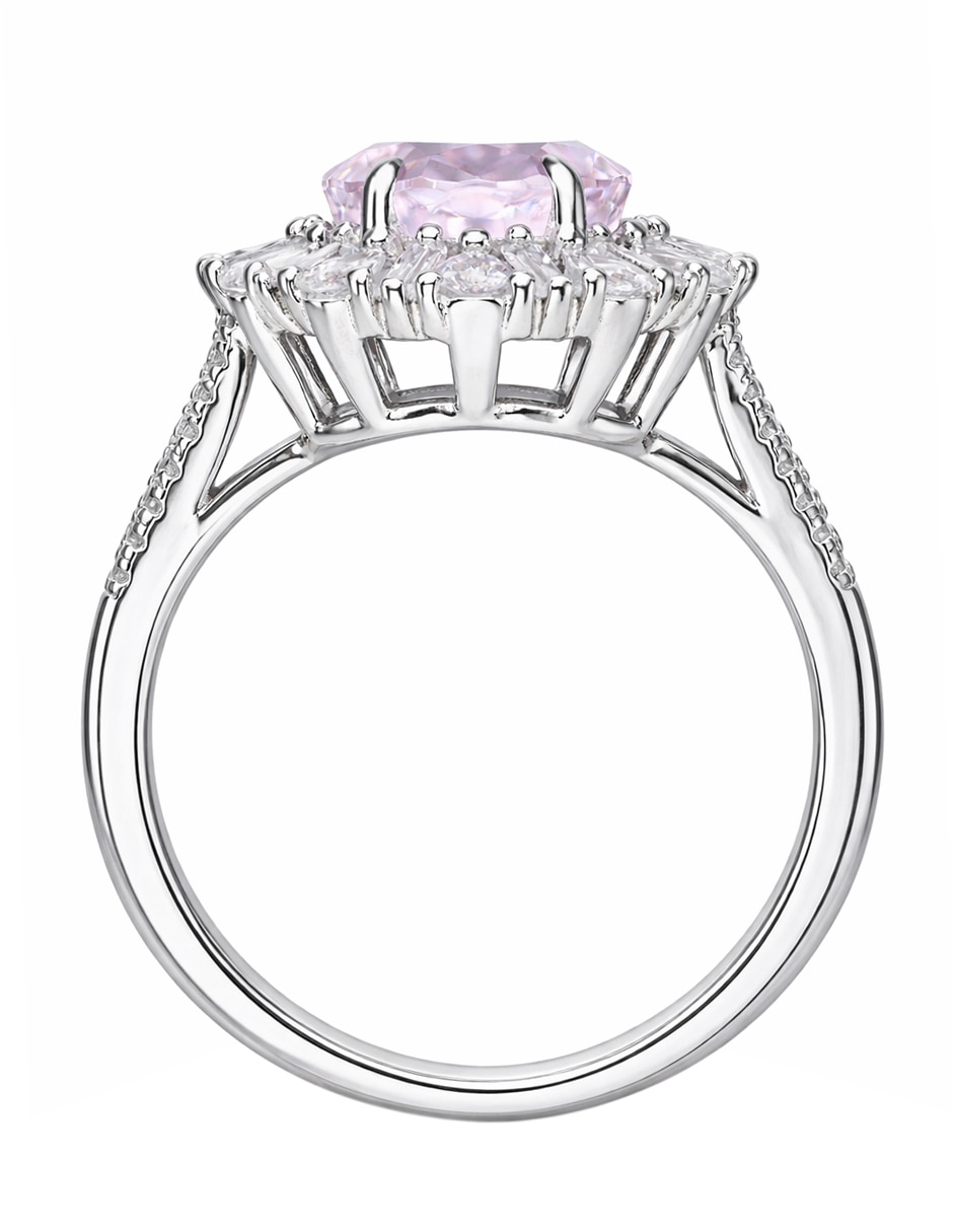 Anillo gladkova joyería p 925 de plata zirconia brillante