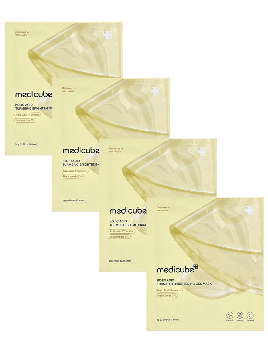 Set mascarilla en gel con acido kojico para iluminar Medicube