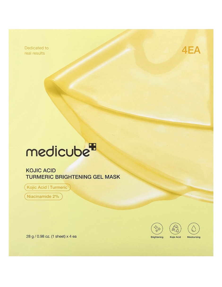 Set mascarilla en gel con acido kojico para iluminar Medicube