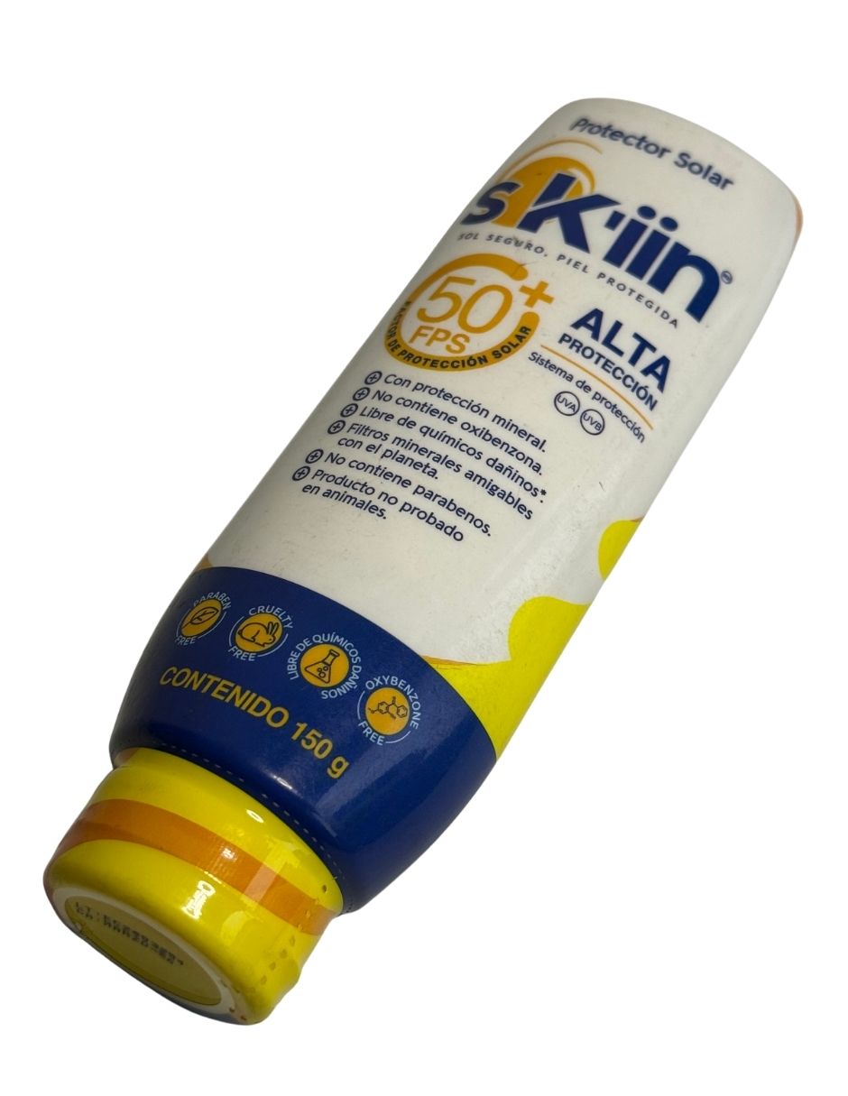 Bloqueador solar FPS 50+ Sk´iin 150 g --- REGRESAR A GOBIERNO PARA QUE CARGUE DIRECCIÓN Y GRUPO DE ARTICULOS 2