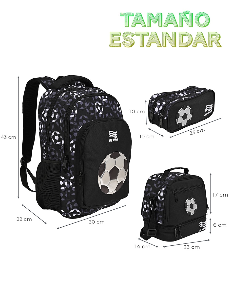 Set mochila escolar Us Urban para niño