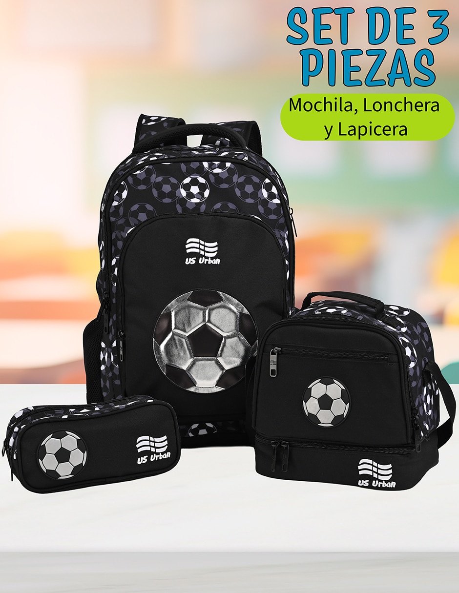 Set mochila escolar Us Urban para niño