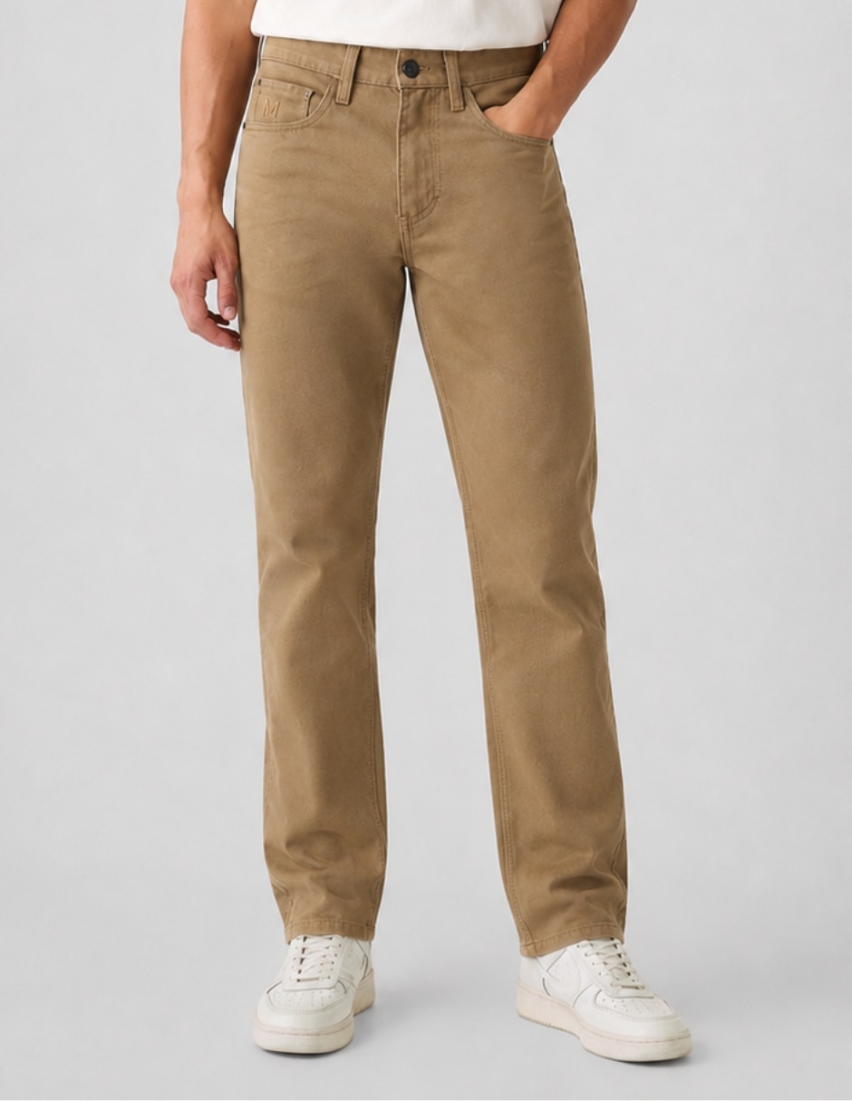 Jeans straight Mecanick para hombre