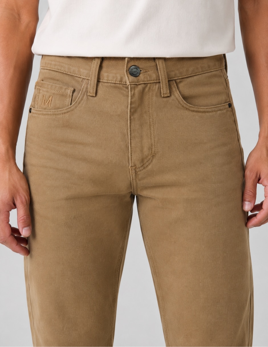 Jeans straight Mecanick para hombre
