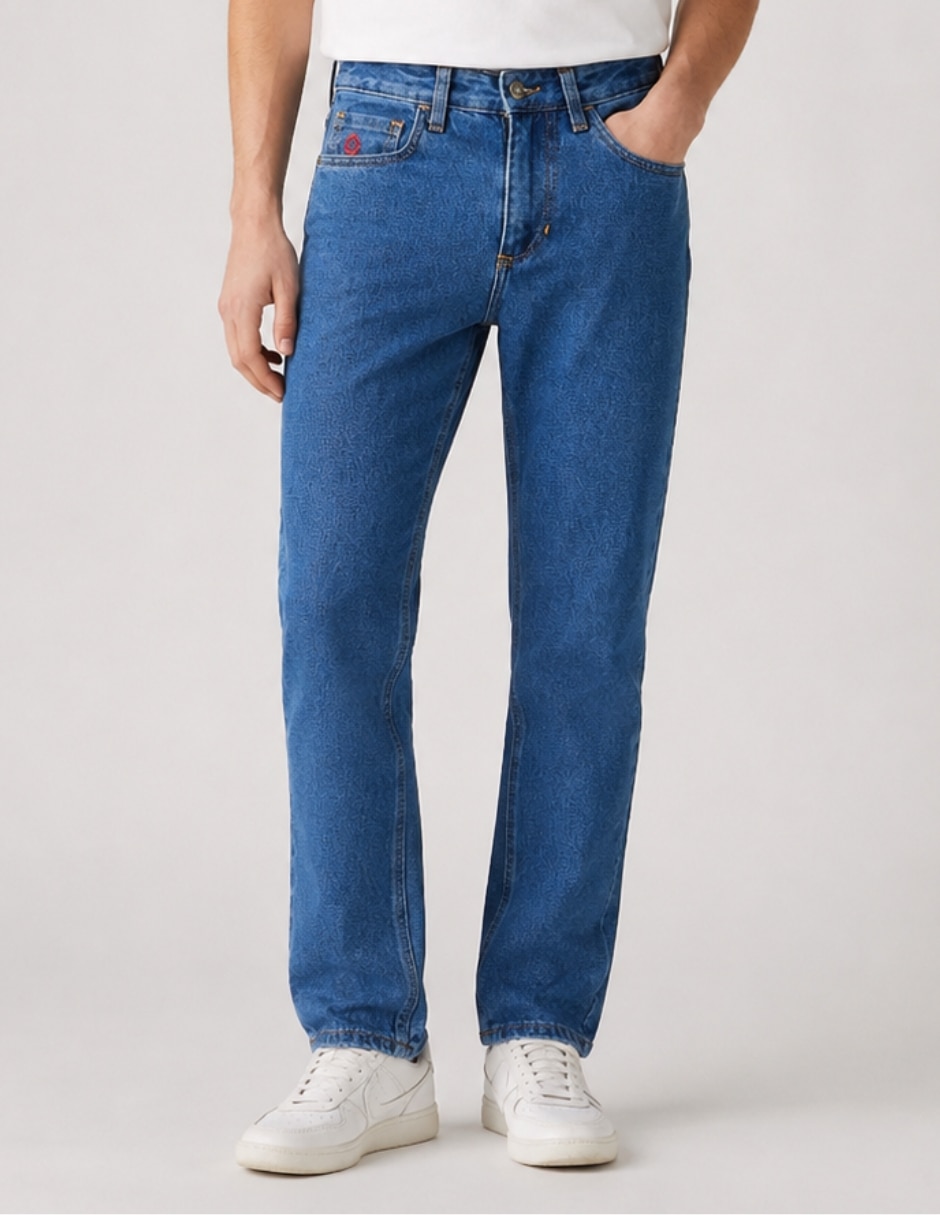 Jeans straight para hombre