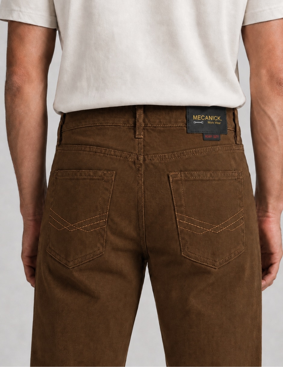 Jeans straight para hombre 4