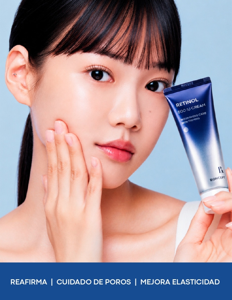Crema hidratante antiedad boncept retinol 500IU Tonymoly