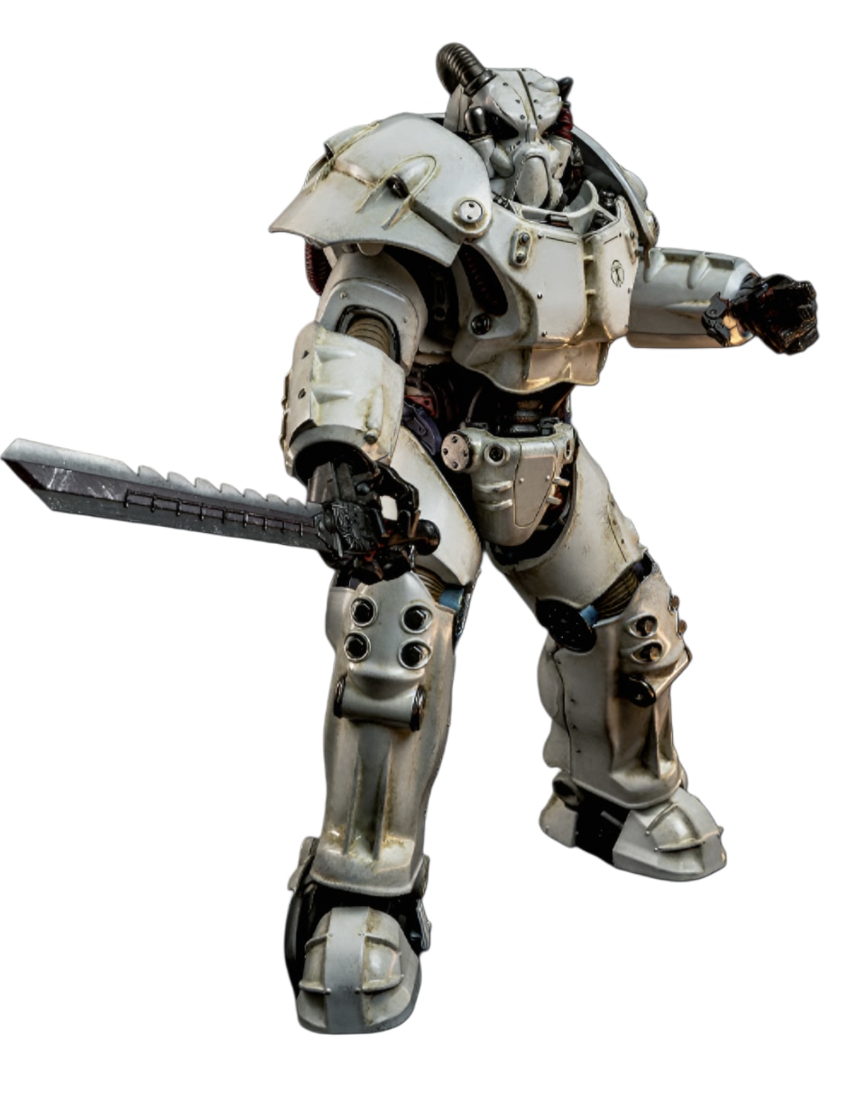 Figura de colección articulada Fallout Power Threezero con luz
