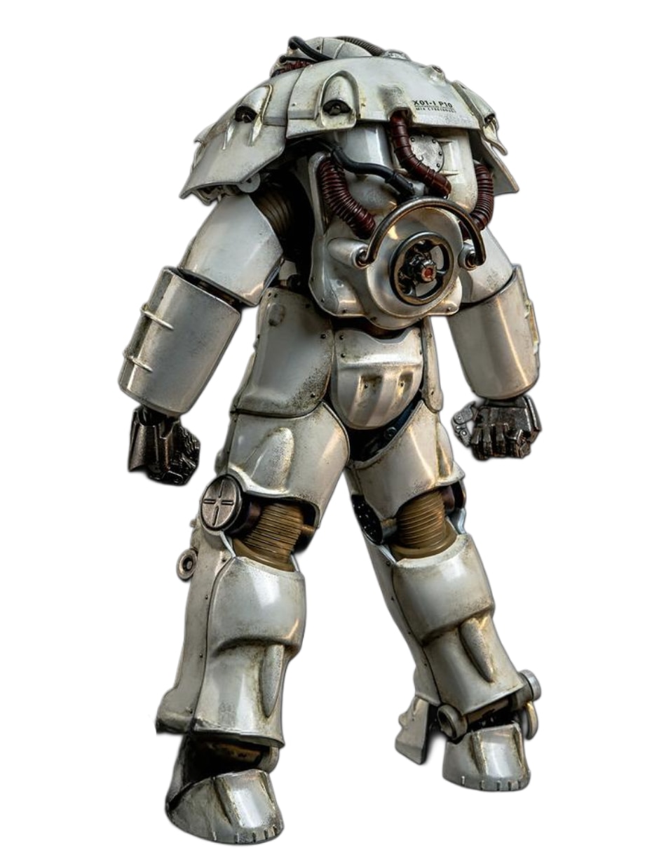 Figura de colección articulada Fallout Power Threezero con luz