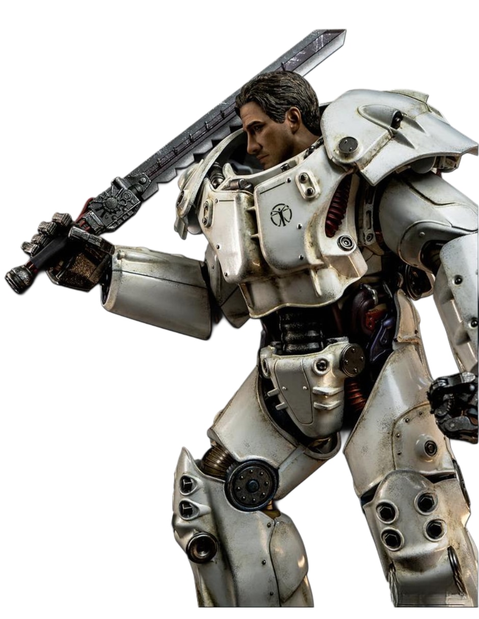 Figura de colección articulada Fallout Power Threezero con luz