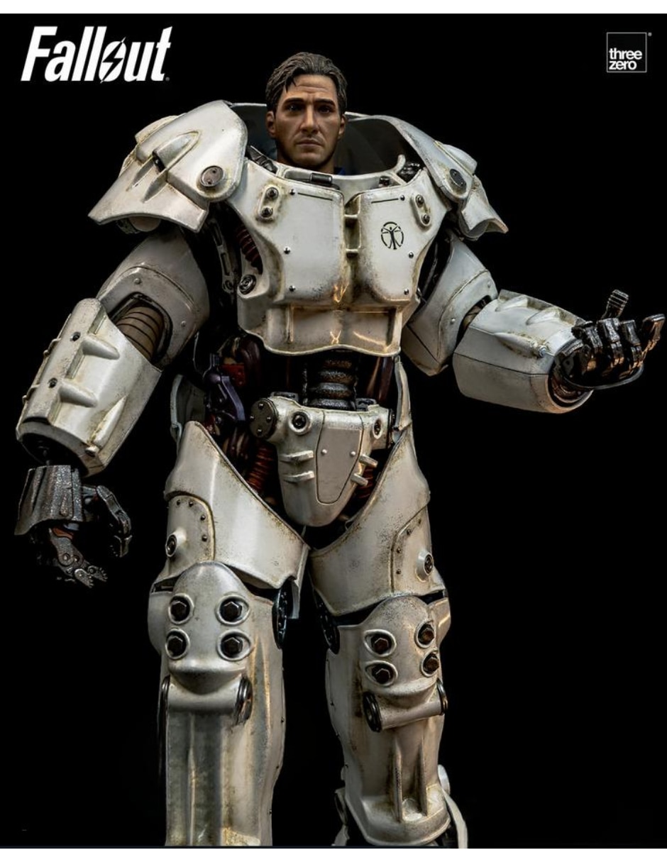Figura de colección articulada Fallout Power Threezero con luz