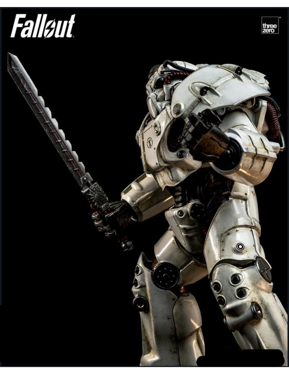 Figura de colección articulada Fallout Power Threezero con luz