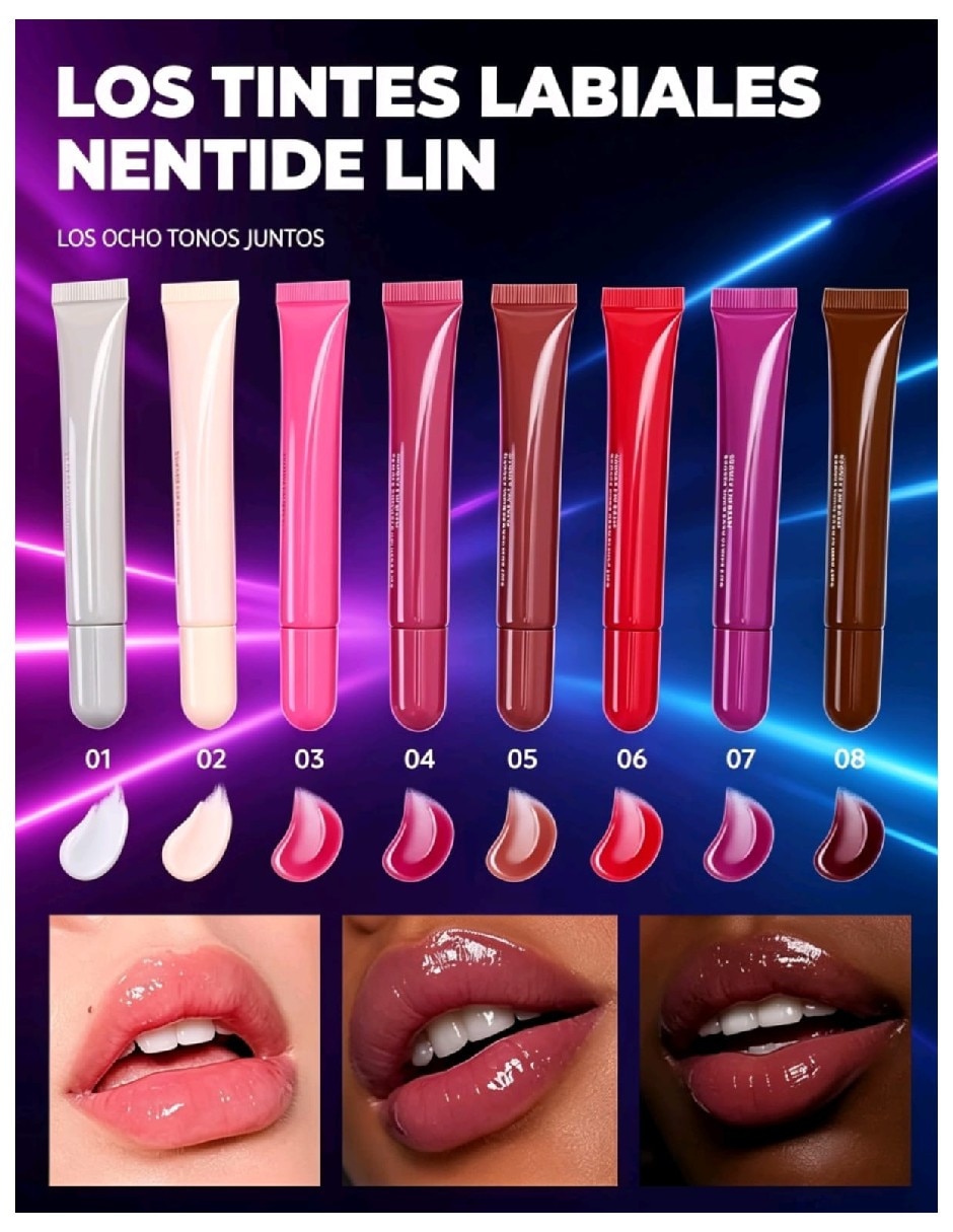Set de labial brillante 3