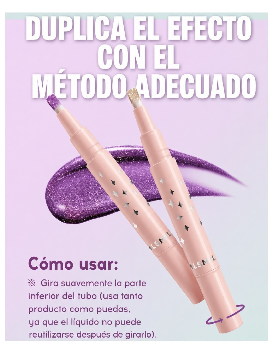 Sombra para ojos Genérica 8 tonos