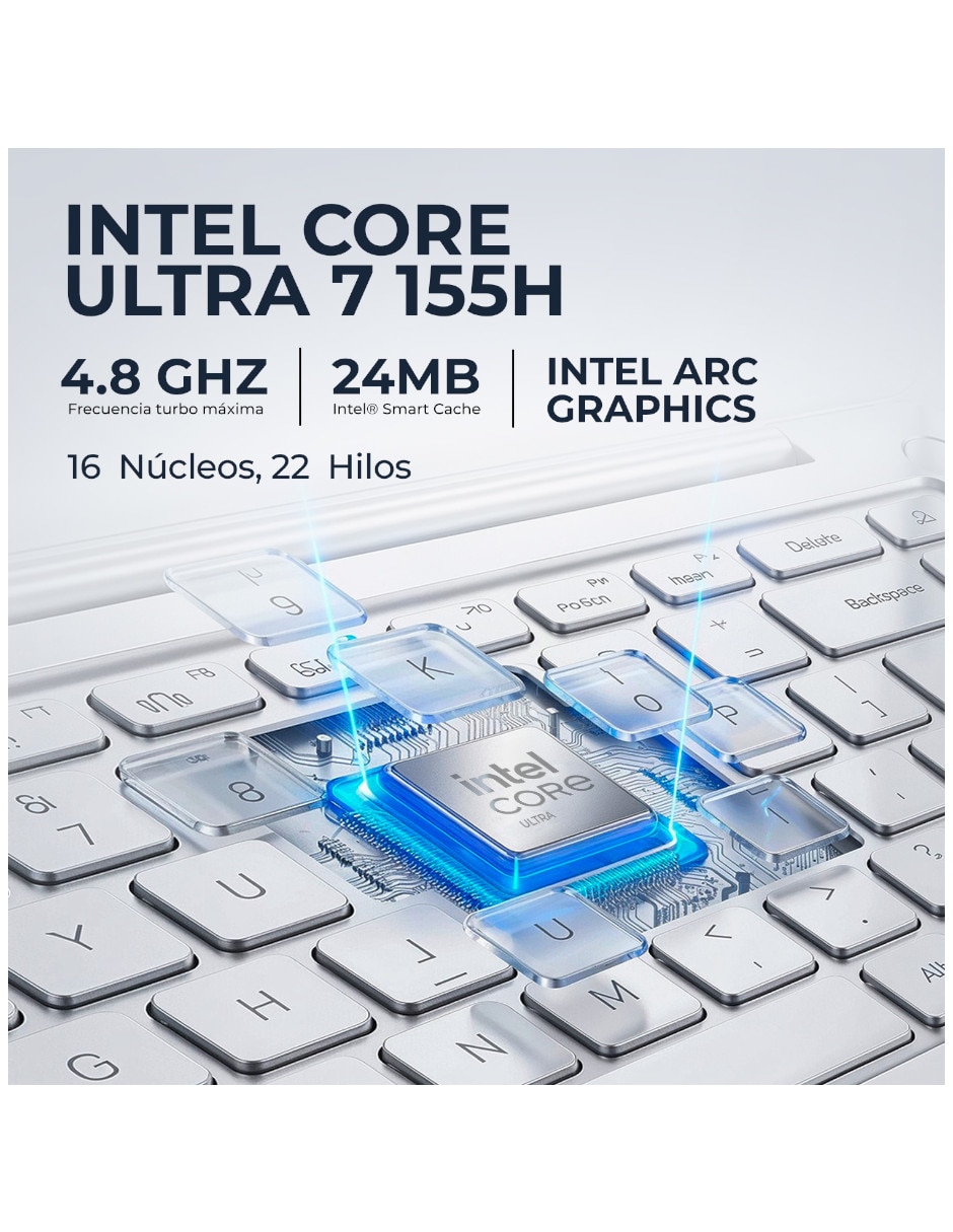 Laptop touch Huawei FlemingH-W7611T 14.2 pulgadas 2.8 K Intel core ultra 7 integradas 16 GB RAM 1 TB SSD