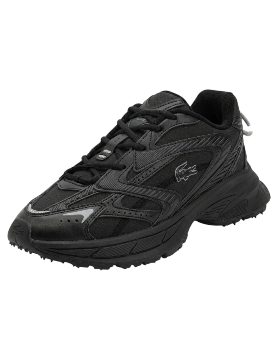 Tenis de piel lacoste l003 neo shot para hombre