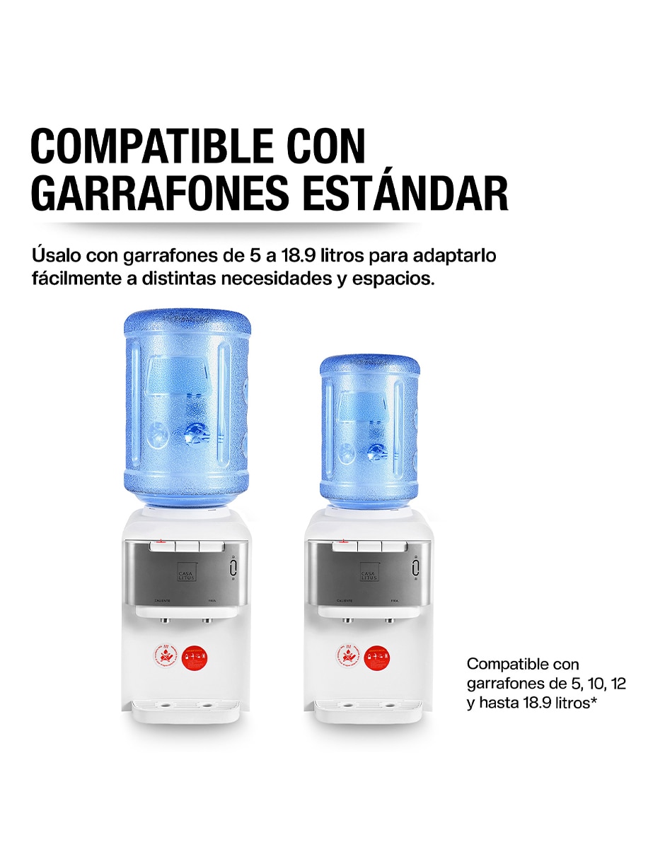 Dispensador de agua automático Casa Litus compacto