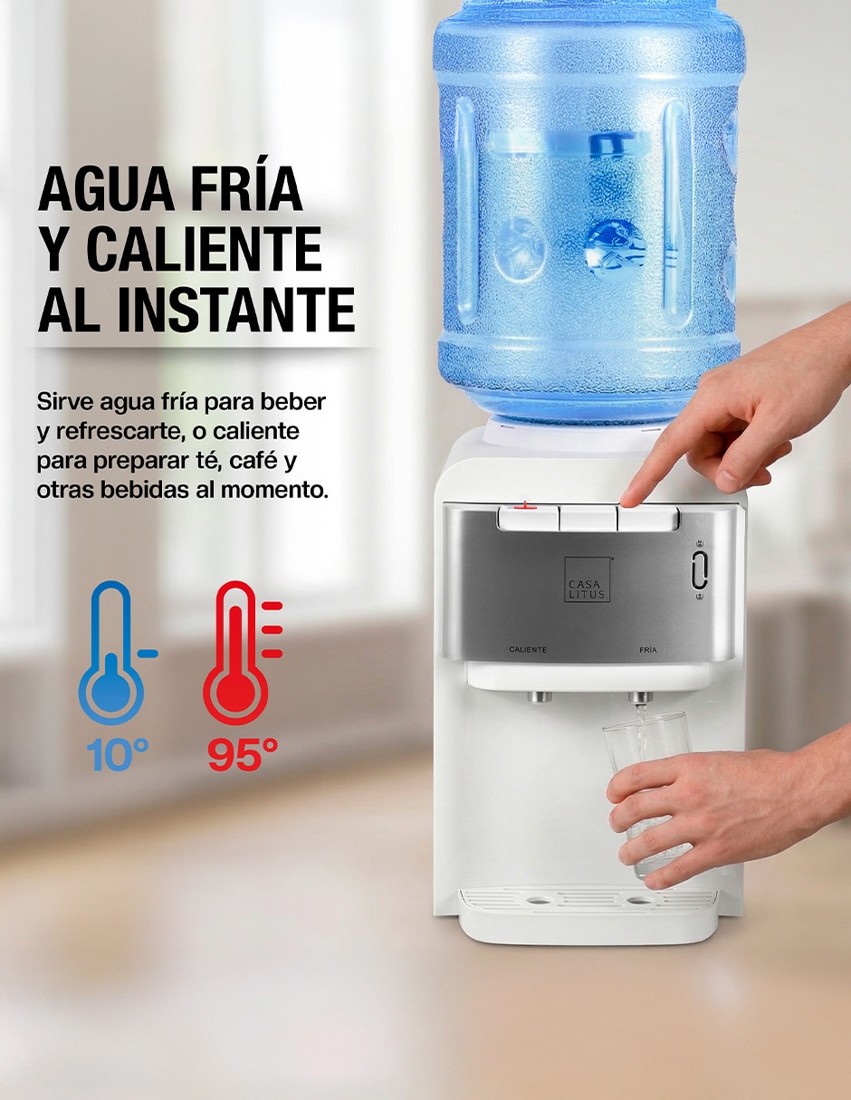 Dispensador de agua automático Casa Litus compacto