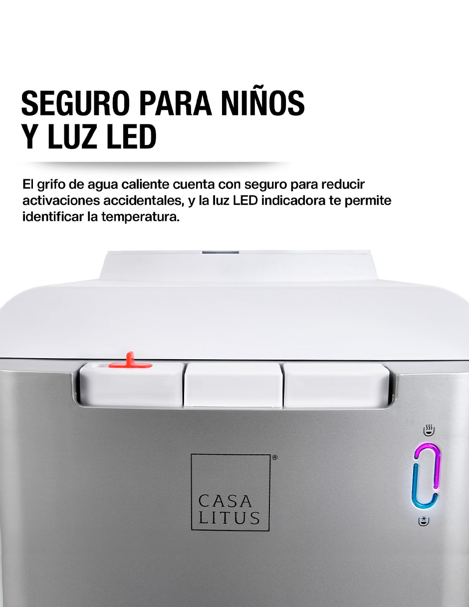 Dispensador de agua automático Casa Litus compacto