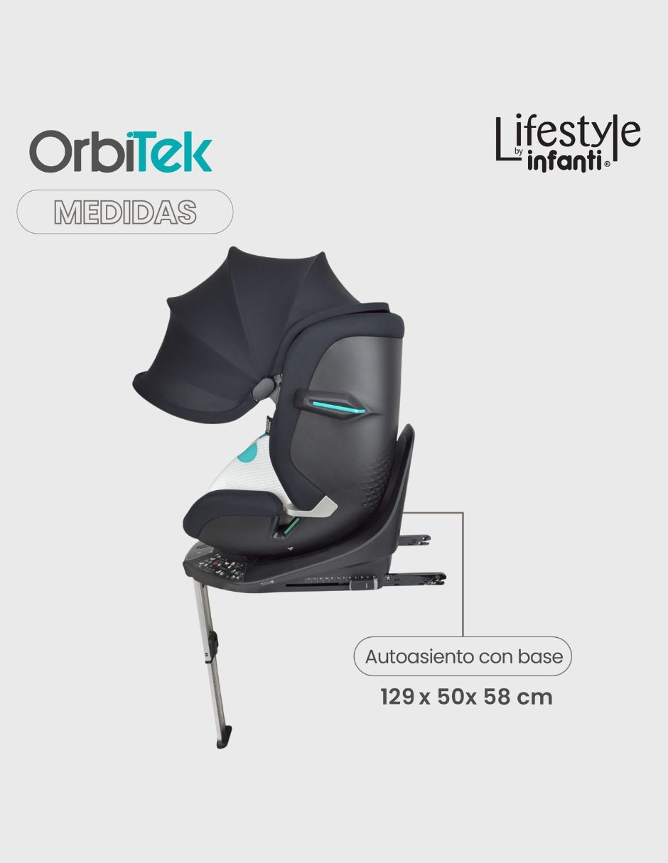 Autoasiento Lifestyle by Infanti compatible con anclaje isofix
