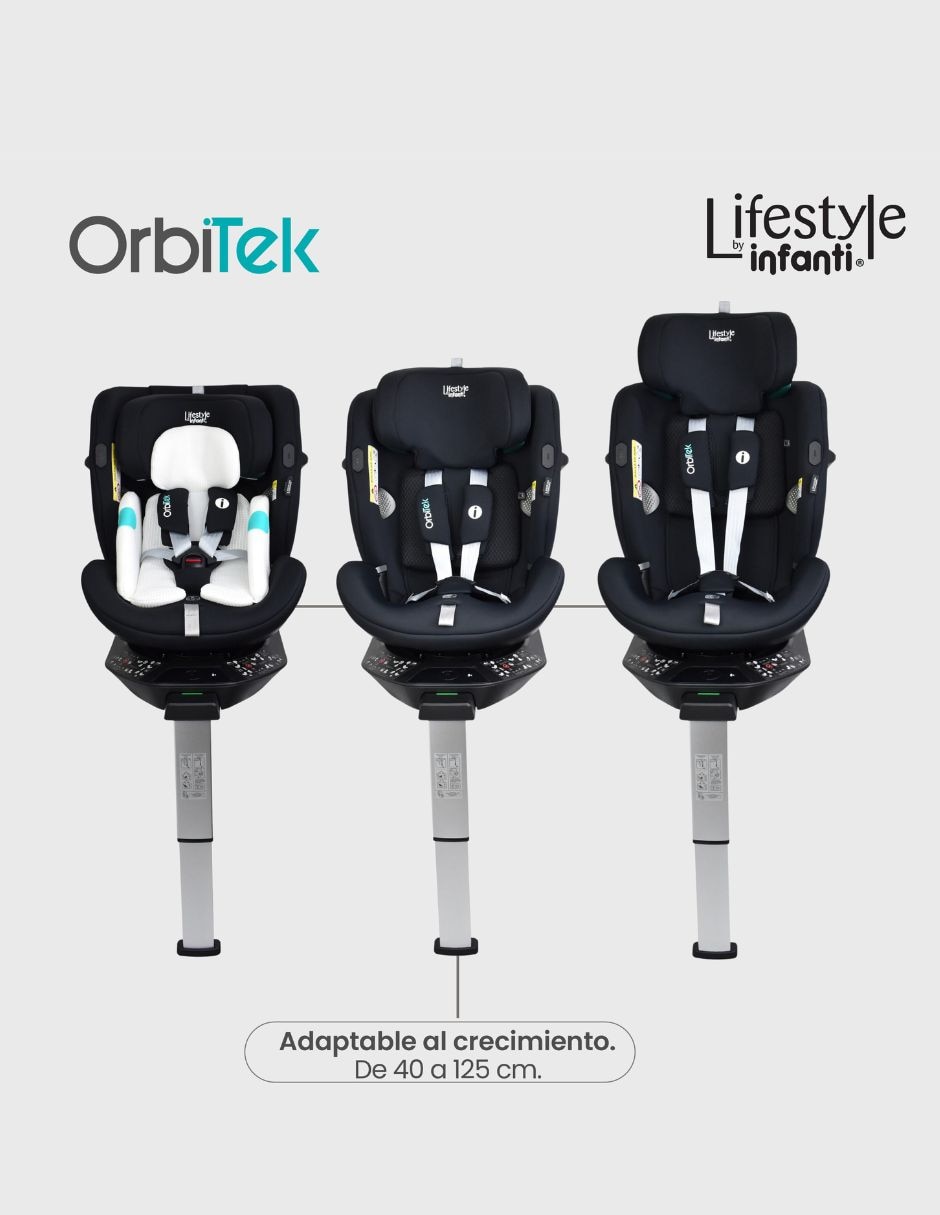Autoasiento Lifestyle by Infanti compatible con anclaje isofix