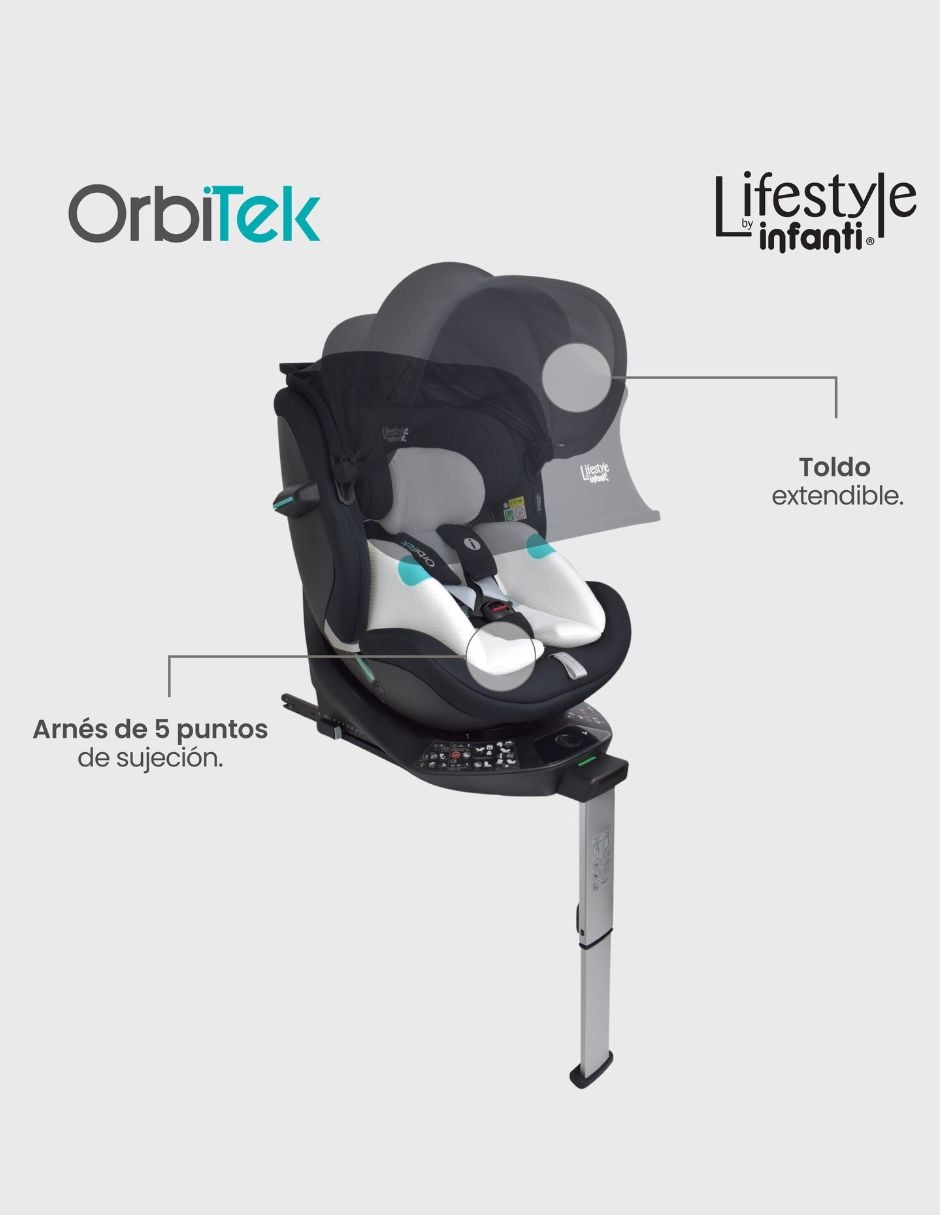 Autoasiento Lifestyle by Infanti compatible con anclaje isofix