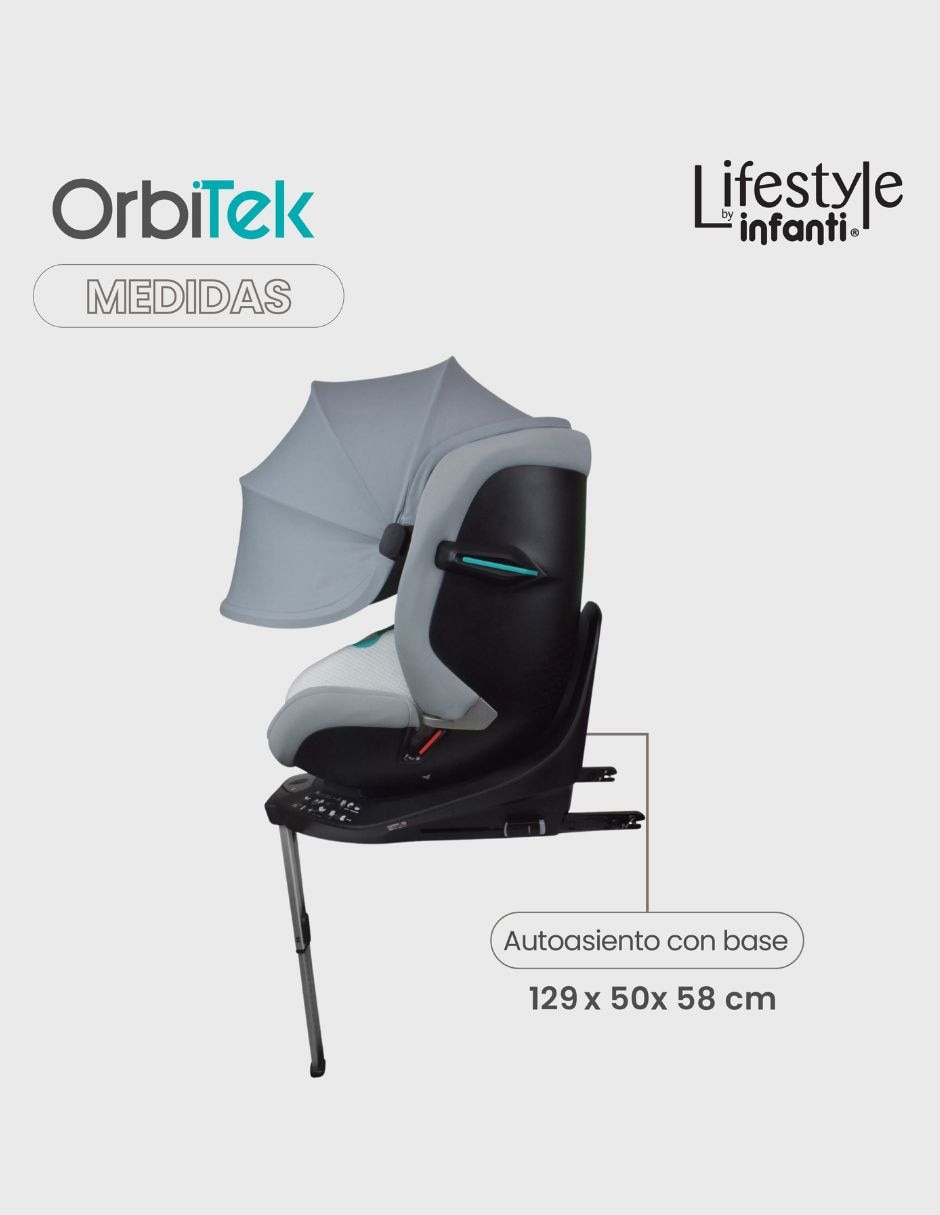 Autoasiento compatible con anclaje isofix 10