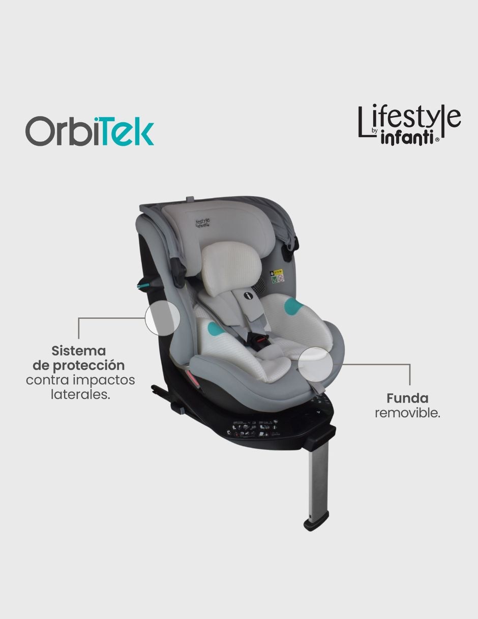 Autoasiento compatible con anclaje isofix 4