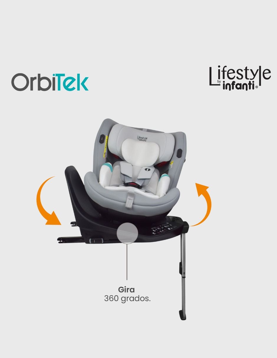 Autoasiento compatible con anclaje isofix 5