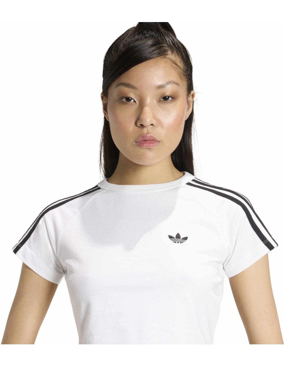 Playera manga corta Sst Baby Tee cuello redondo para mujer 3