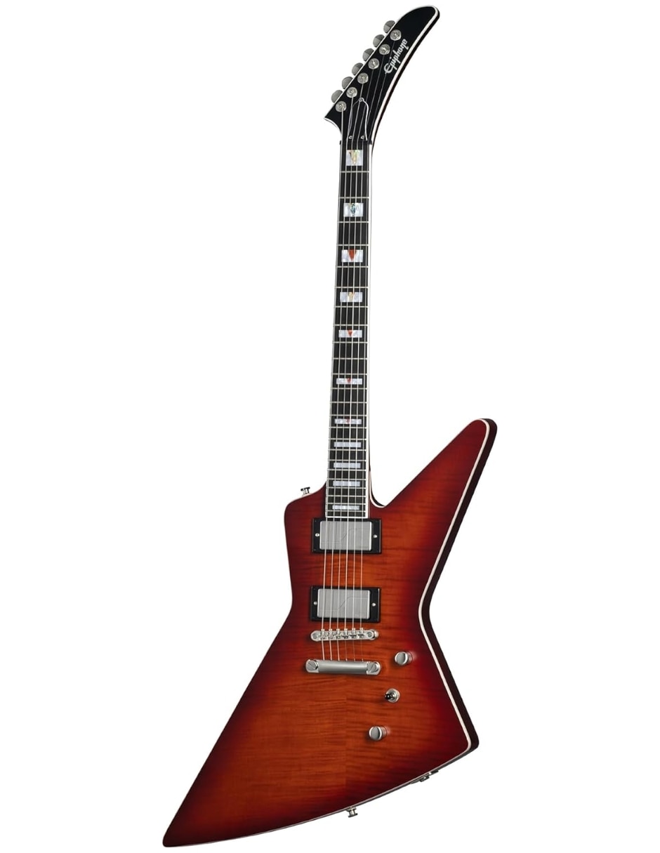 Guitarra eléctrica Epiphone extura prophecy aged bengal tiger burst con gig bag